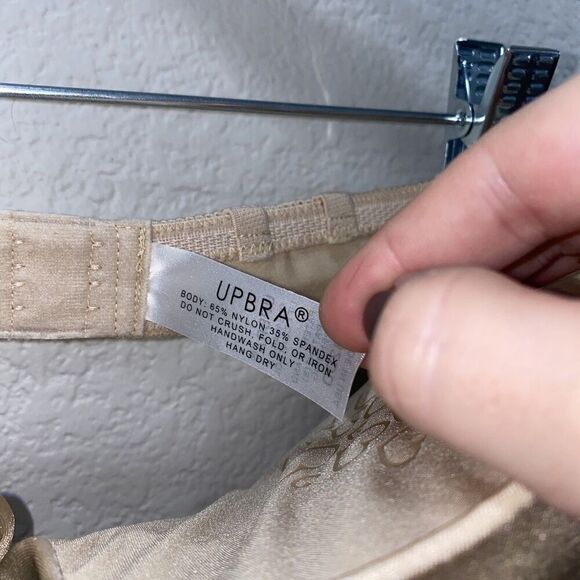 Upbra Convertible Strapless Bra Nude (Champangne) 32DD Cleavage & Lift Control - Picture 14 of 16